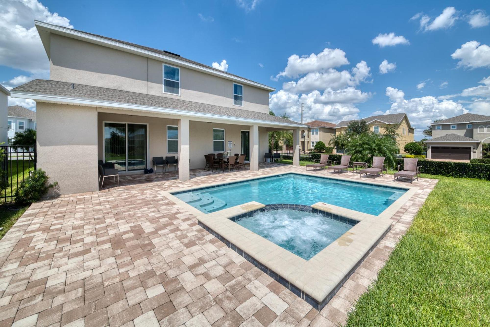 Exquisite Home With Media Room & Games Near Disney By Rentyl - 7600M オーランド エクステリア 写真