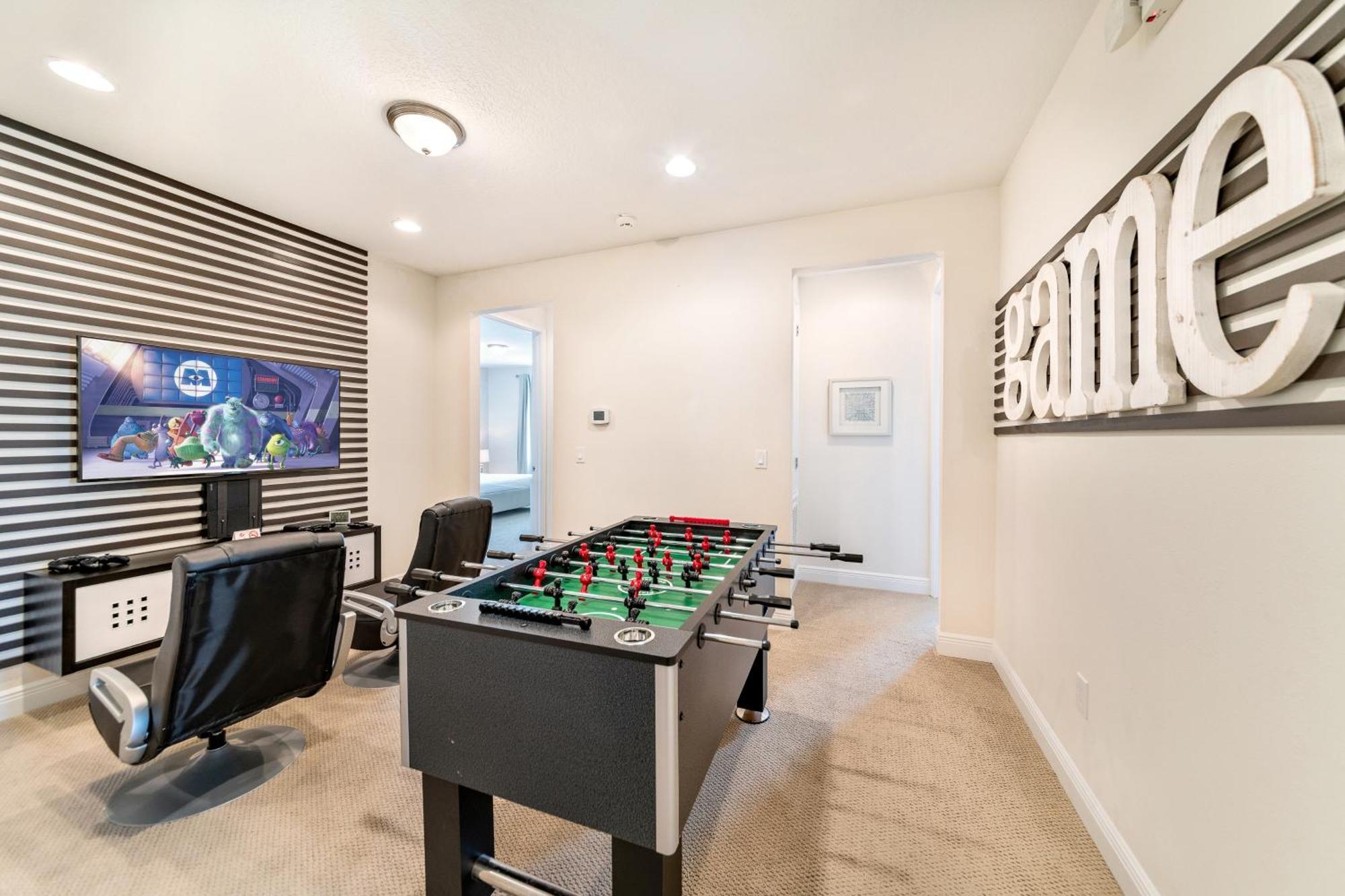 Exquisite Home With Media Room & Games Near Disney By Rentyl - 7600M オーランド エクステリア 写真